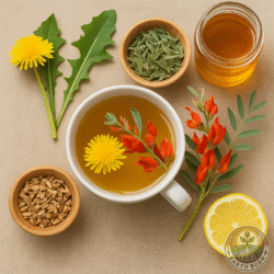 🌿 3 Healing Recipes with Cancer Bush and Dandelion
