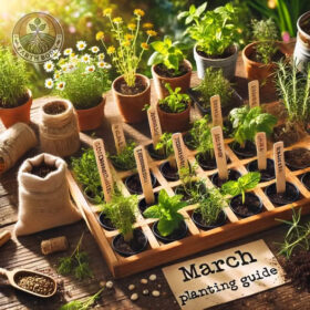 🌸 What to Plant in March for Common Ailments