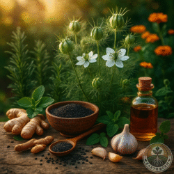 🧪 3 Natural Remedies Using Black Cumin (Nigella sativa)