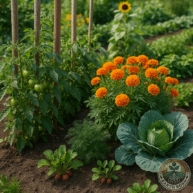 🌿 Top 10 Companion Plants for a Healthier Organic Garden
