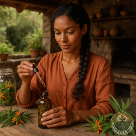 🌿 Healing with Wild Dagga: 3 Remedies You Can Make at Home