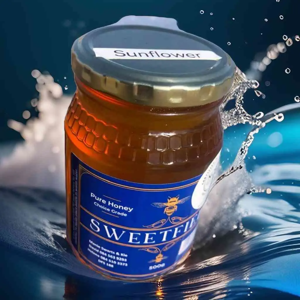 Sweetfield Eucalyptus Honey 500g glass