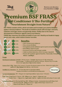 BSF Frass Bio-Fertilzer & Soil Conditioner