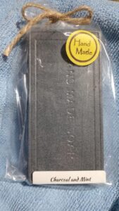 Charcoal and Mint Handmade soap