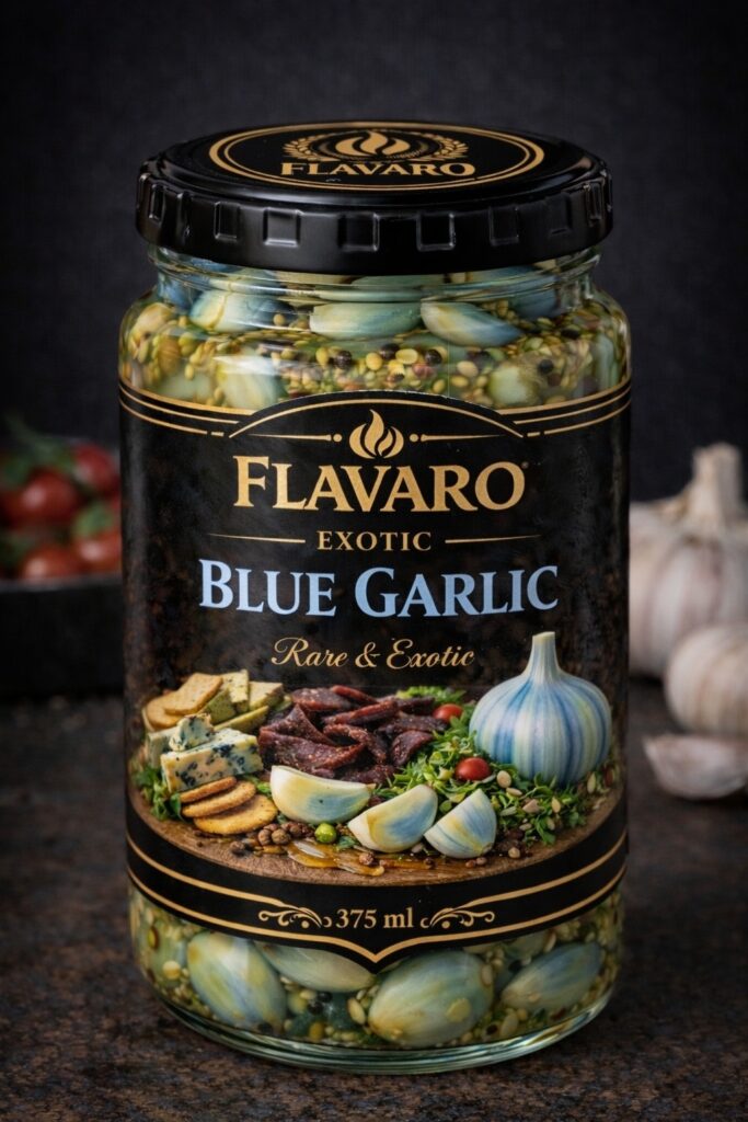 Exotic Blue Garlic